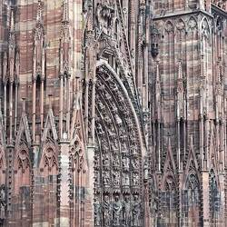 Detail of the west front