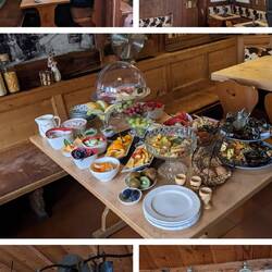 The restaurant below our room