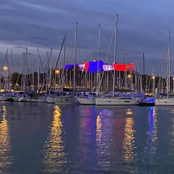 Le Fort Carre lights up every evening