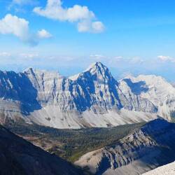 Summit view. I'm standing out to the right.