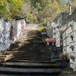 Cemetary just outside of the small village of Pereje