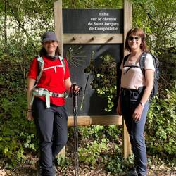Maria and Carmel our travelling companions on the tour - they were a lot of fun