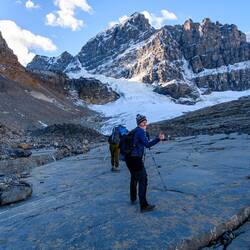 Off to the AA glacier /Auf zum AA Gletscher!