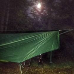 Schlafplatz am Abend (Tag 149)