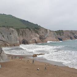 Dieser Strand ist fußläufig ca. 40 Minuten vom Campingplatz entfernt.