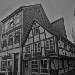 Ältestes Fachwerkhaus von Schwerin 1698
