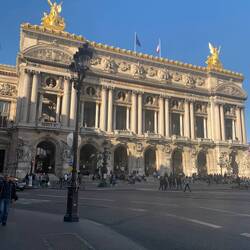 View of l'Opera from Café de la Paix