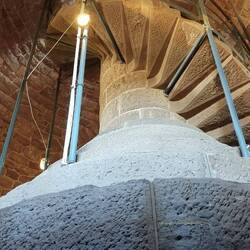 Aufstieg zum Turm über 247 Stufen