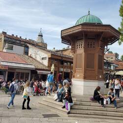 Fountain on Ottoman side of town