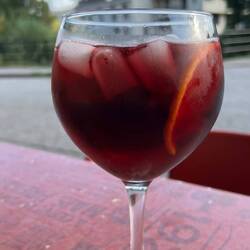 Great sangria in Trabadelo