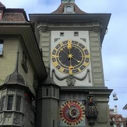 Der Zeitglockenturm aus dem 16. Jahrhundert