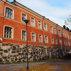 Residential building on Suomenlinna.