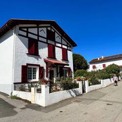 The houses in the Basque area remind me of Swiss houses