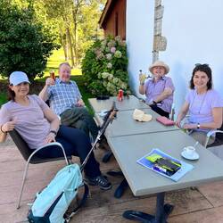 Well deserved cold drink