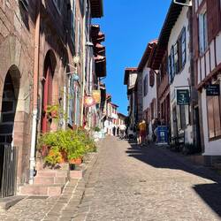 Lovely narrow and steep streets