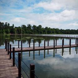 Bridge leading to Neak Pean.