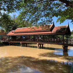 Bridge across the river.