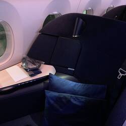 Finnair's innovative new Business Class seat.