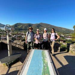 Group shot from the top of the Citadel