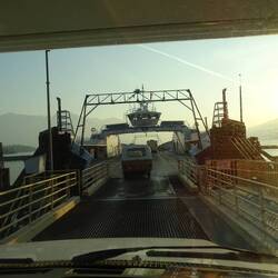 Ferry across Kootenay Lake