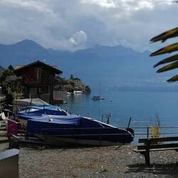 Auf dem Rückweg in Merigen