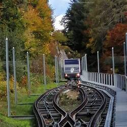 Begegnung auf dem Weg nach oben