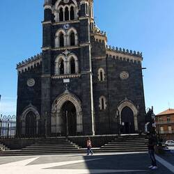 Die Lavakirche von Randazzo