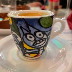 Espresso to finish the meal