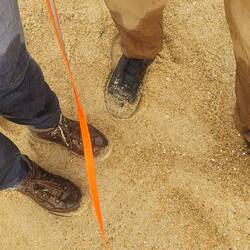 Hier hatten wir kurzzeitig vergessen, dass wir am Meer sind und Flut ist 😅😅😅