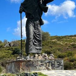 Sculoture at Alto Do San Roque -altitude 1270 meters