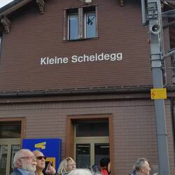 Die Station Kleine Scheidegg