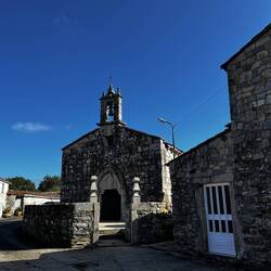 The church of Santa Maria de Leboreiro.