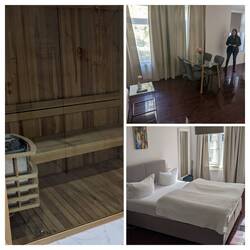 Our spacious apartment with a sauna