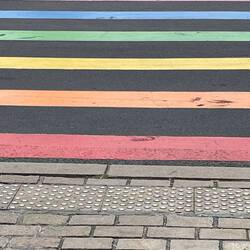 Colourful Pedestrian Crossing