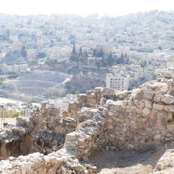 View to South of Roman Theatre