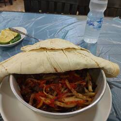 Ras Asfoor - Chopped lamb with vegetables