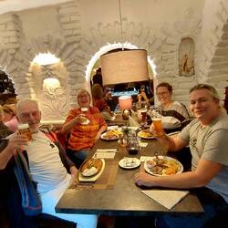 Und Abends noch mit Trailroads essen!🙂👍