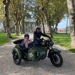 I think Ian would have enjoyed driving the motorcycle