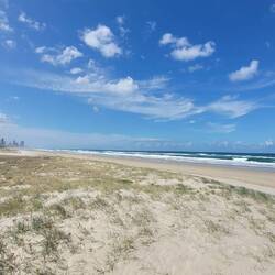 Gold coast beach