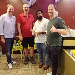 ...und zum Dessert das berühmte Jigarthanda (Eiscreme)