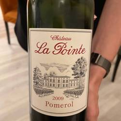 This wine was sensational