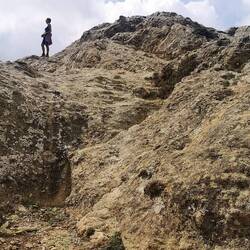 Jetzt bin ich am Gipfel