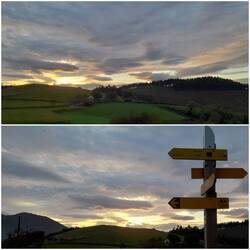 ... wäre nicht 200m hinter/unter uns das Meer