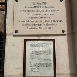 Thomas Jefferson had visited the Château when he was the American ambassador to France