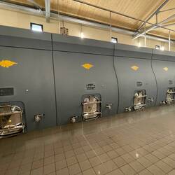 The new concrete vats with all the modern assistance technology provides