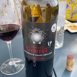 The wine we had with lunch