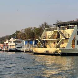 Hausboote am Lake Kariba