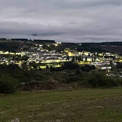 Approaching Portomatin before dawn