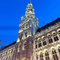 Grand Place at night