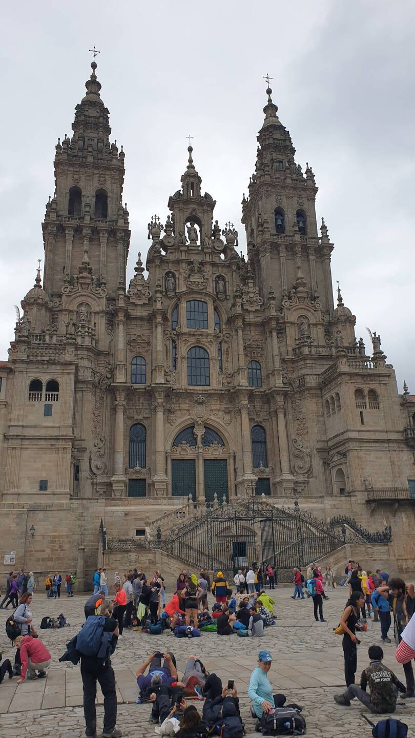 Die Atmosphäre vor der Kathedrale ist einmalig.